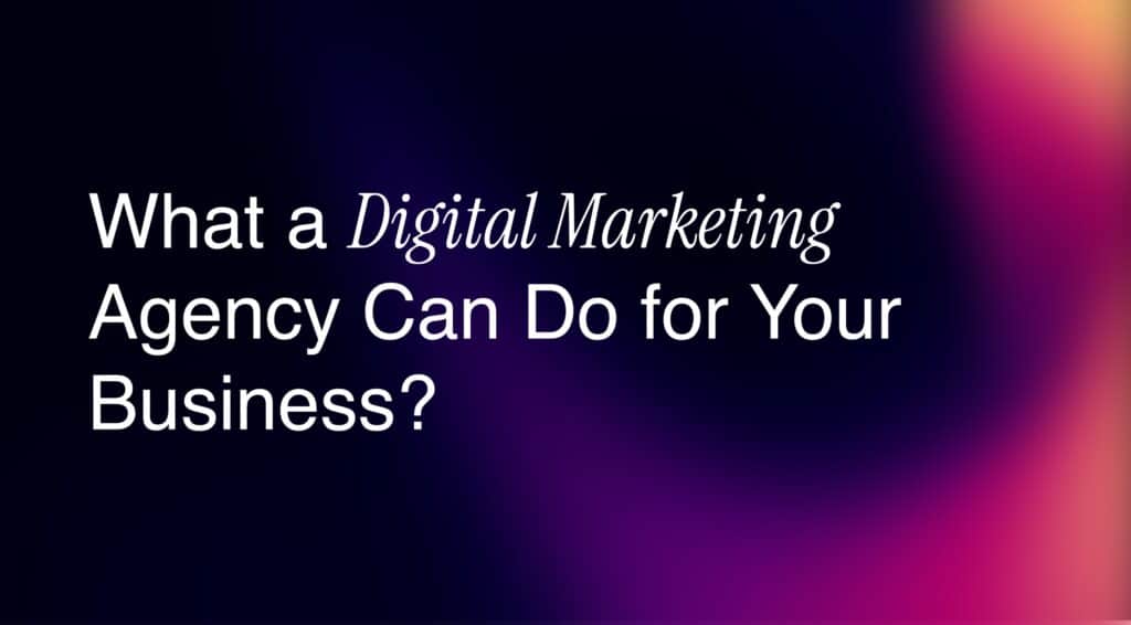 digital Marketing Agency